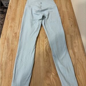 lululemon athletica Light Blue Leggings